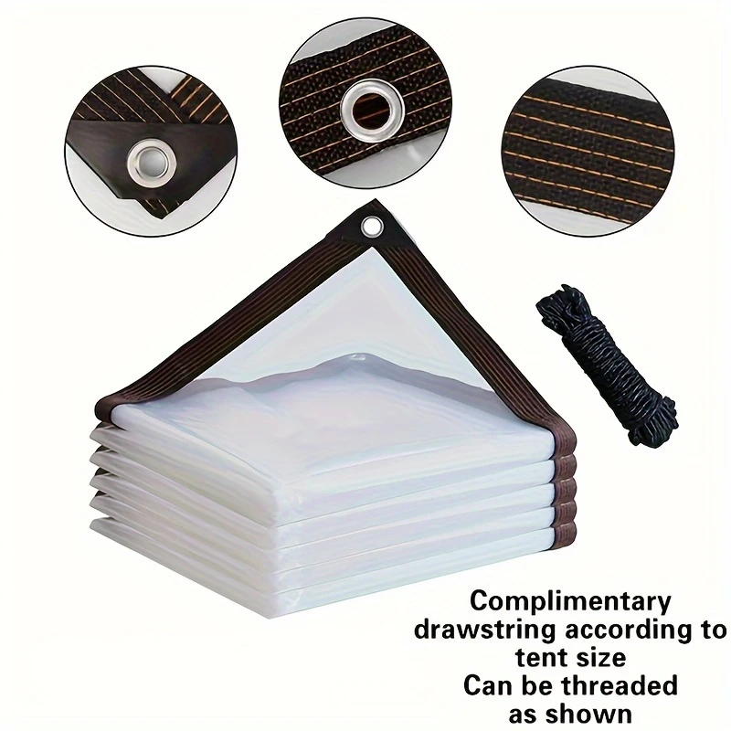 ClearShield™ - Protectie transparenta impotriva ploii si soarelui (2x2m)