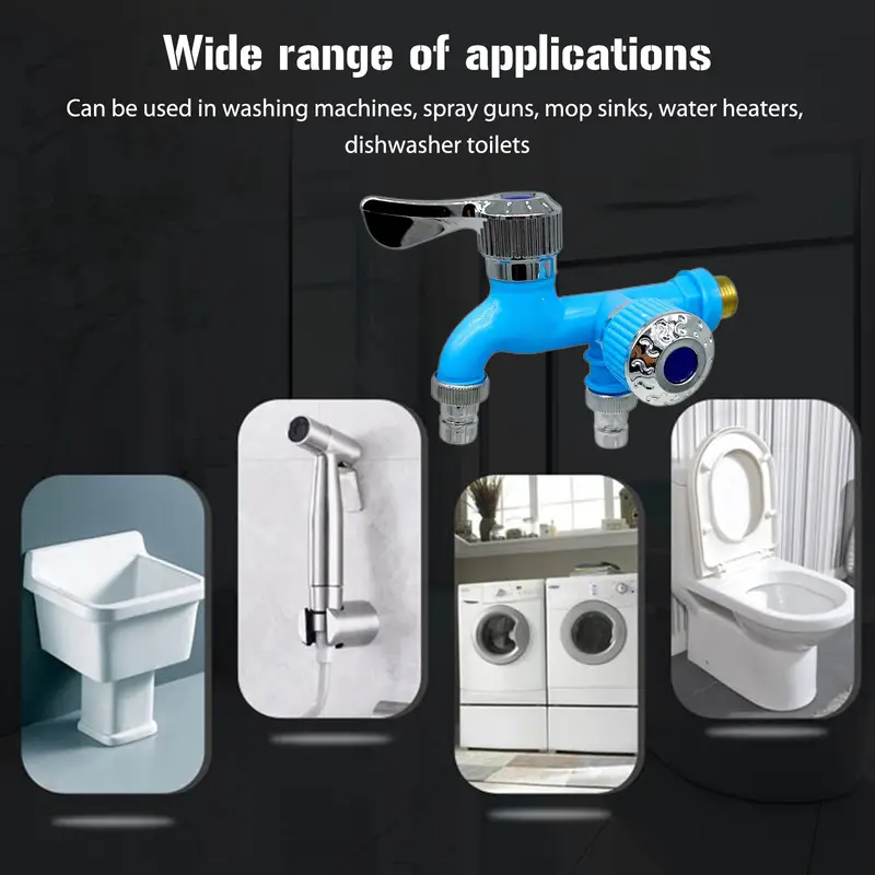 FlowSplit™ – Robinet dublu multifunctional cu doua iesiri independente