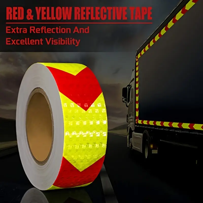 🔥OFERTA 1+1🔥Banda reflectorizanta vizibilitate (36m)
