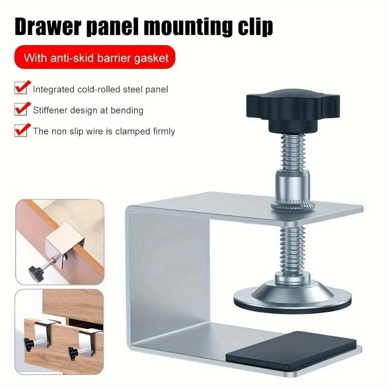 🔥OFERTA 2+2🔥Clambo™ - Set Cleme Fixare Sertare, Unelte Profesionale Tamplarie