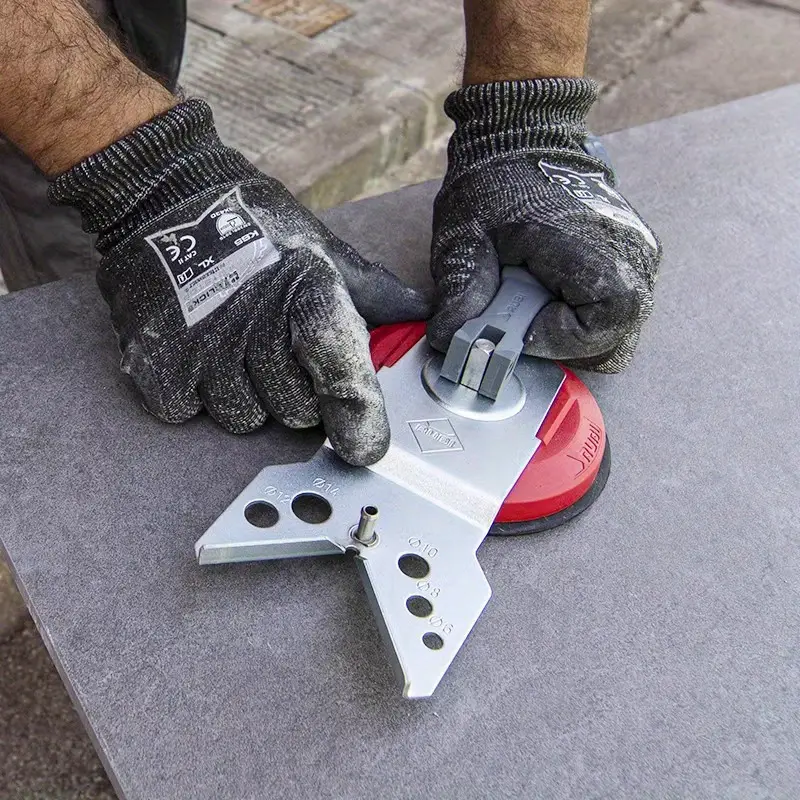 HolePro™ – Pozitionator cu Ventuza pentru Gaurirea Placilor ceramice & Sticlei