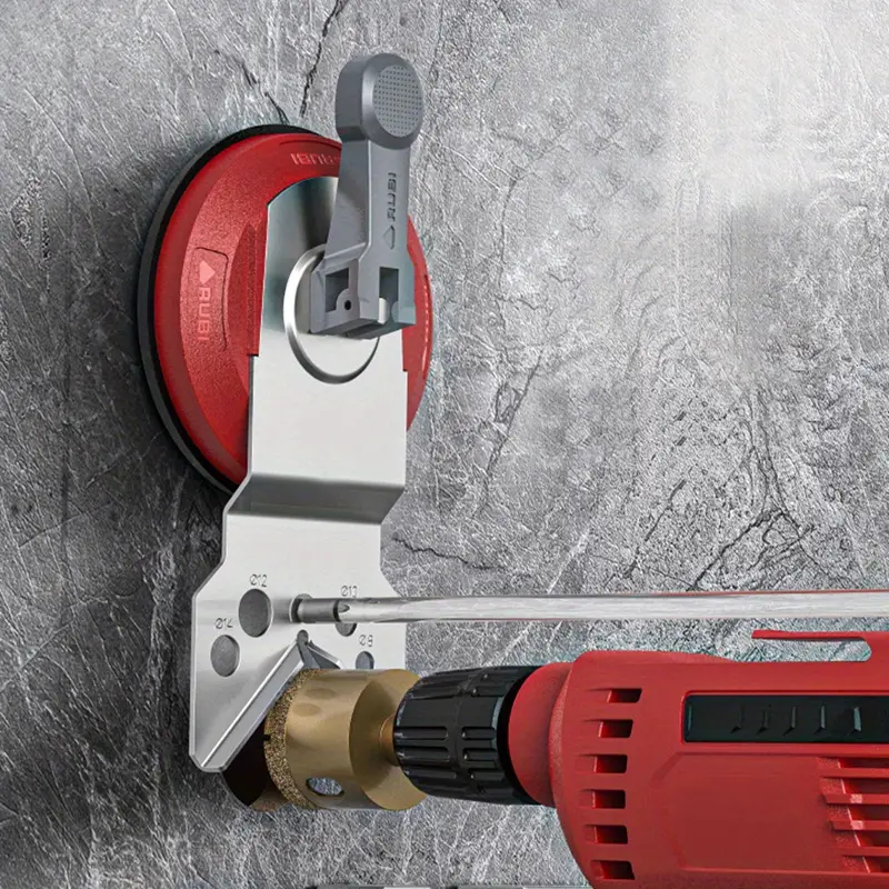 HolePro™ – Pozitionator cu Ventuza pentru Gaurirea Placilor ceramice & Sticlei