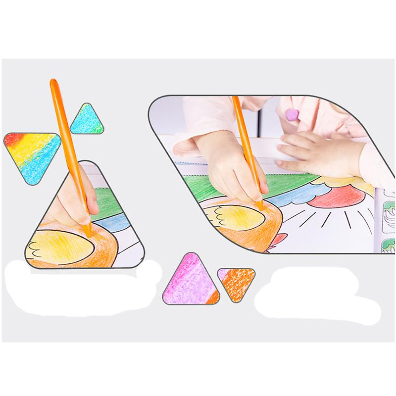 🔥Oferta 1+1!🔥Creioane Colorate Rezistente la Apa (Set 36 Creioane)