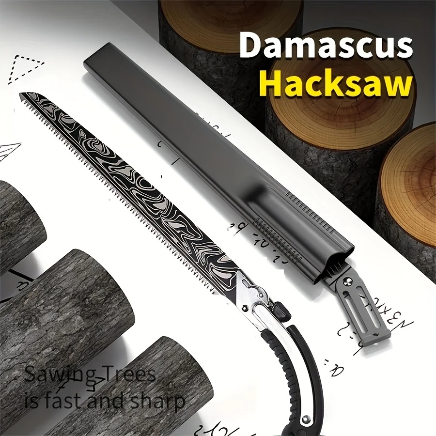 🔥OFERTA 1+1🔥BladeMark™ – Fierastrau Profesional din Otel Damaschin pentru Lemn si Gradinarit