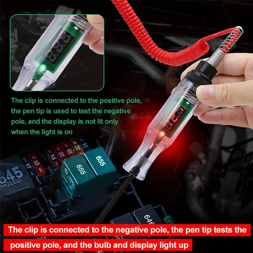 🔥OFERTA 1+1🔥Voltac™ - Tester Digital pentru Circuit Electric Auto (2.5-32V)