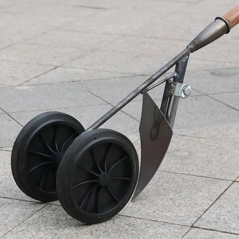 AgroWheel Pro™ – Sapa agricola multifunctionala pe roti cu 3 capete interschimbabile
