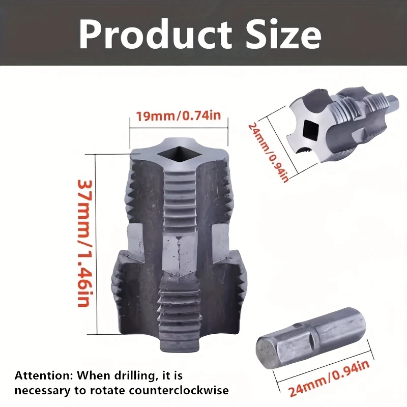 Vipex™ - Instrument Multifunctional pentru Filetarea Tevilor