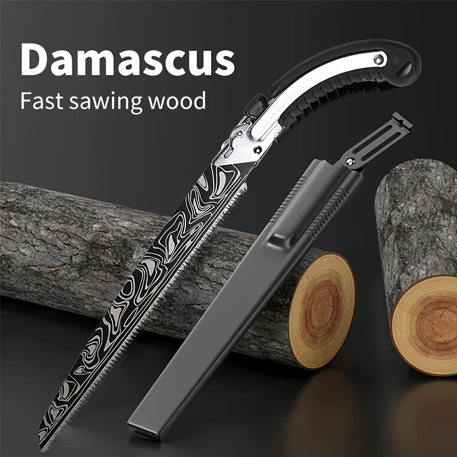 🔥OFERTA 1+1🔥BladeMark™ – Fierastrau Profesional din Otel Damaschin pentru Lemn si Gradinarit