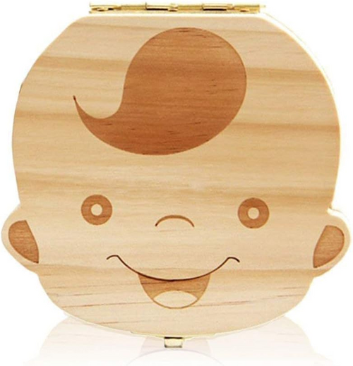 🔥OFERTA 1+1🔥Cutie de depozitare dinti de lapte pentru bebelusi