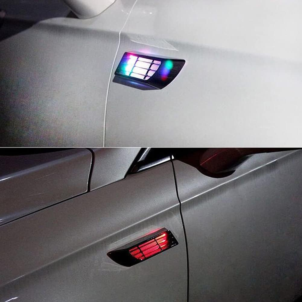 PowerGlow™ - Lumini de avertizare auto cu incarcare solara si design sport