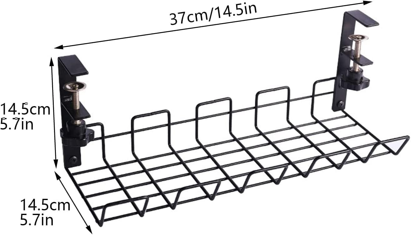 🔥OFERTA 1+1🔥Raft de depozitare de sub birou fara perforare