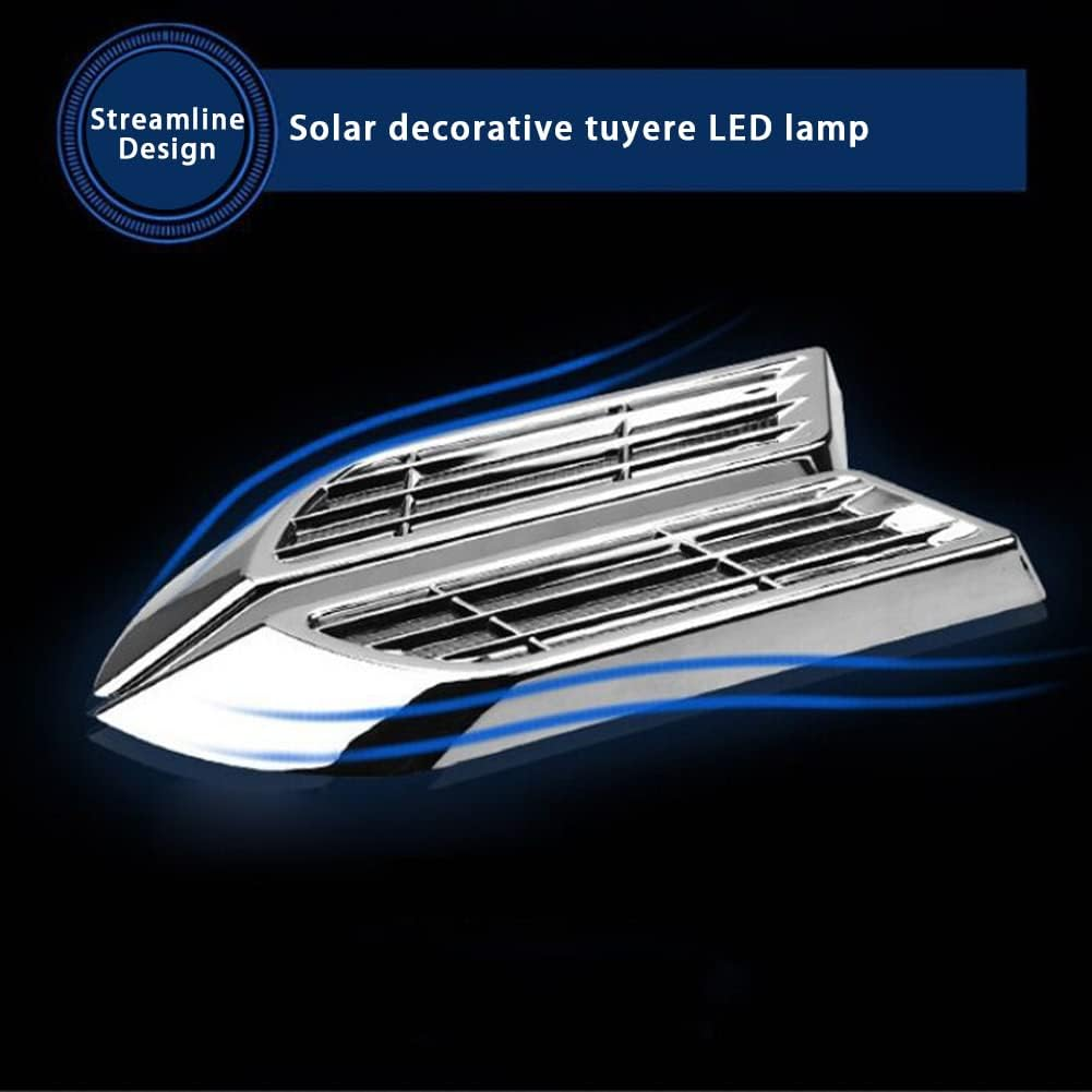 PowerGlow™ - Lumini de avertizare auto cu incarcare solara si design sport