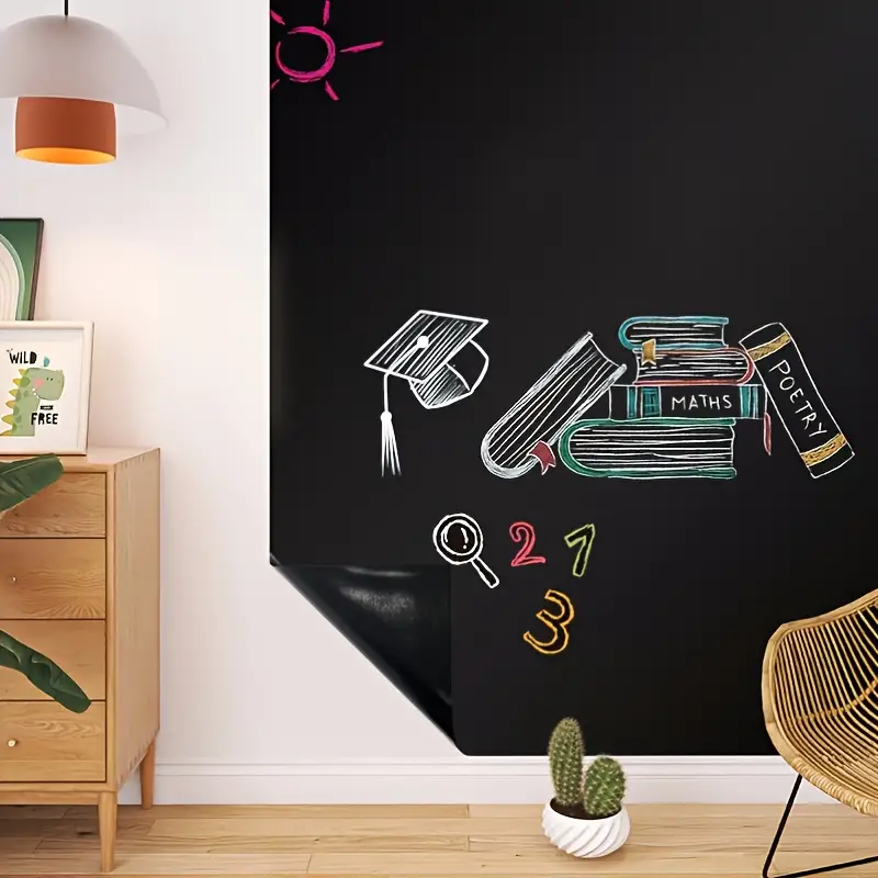 š„OFERTA 1+1š„Autocolant de Perete tip Tabla de Scris (0.9x2m)
