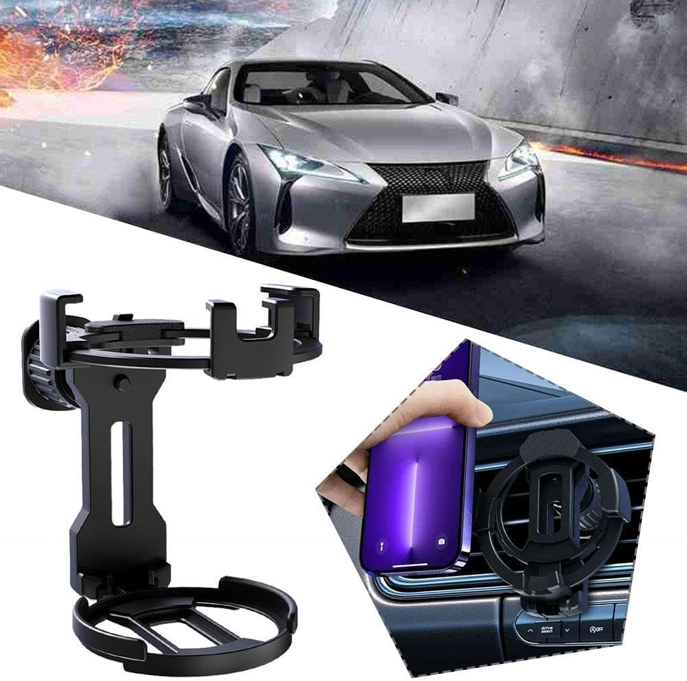 Carbuddy™ - Suport Auto 2-în-1 pentru Pahar si Telefon