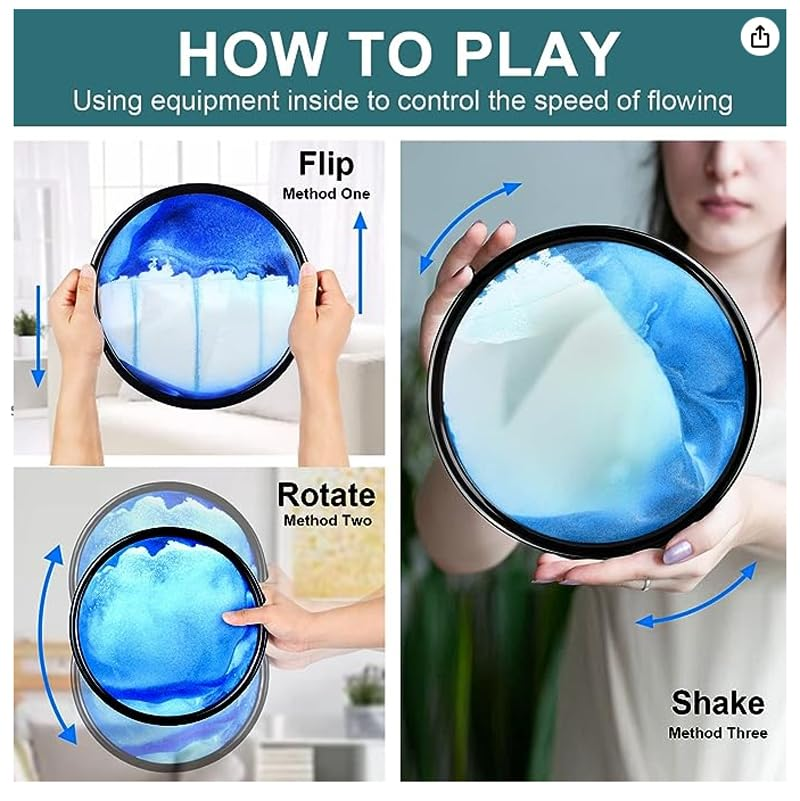 🔥Oferta 1+1🔥Ornament cu Nisip Miscator 3D