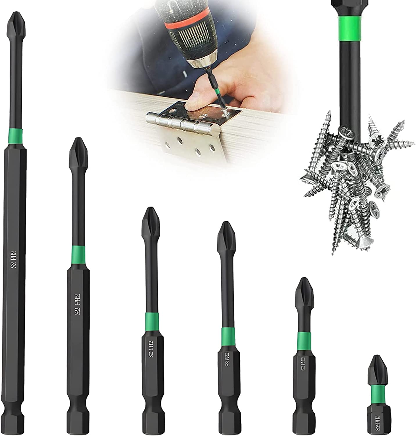 ⭐OFERTA 1+1 SETURI⭐BiteHold™ Set de 6 bucati de biti magnetici