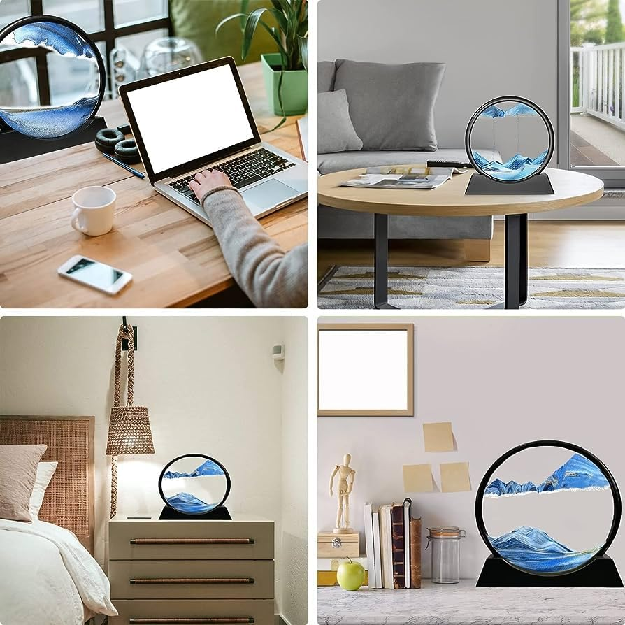 🔥Oferta 1+1🔥Ornament cu Nisip Miscator 3D