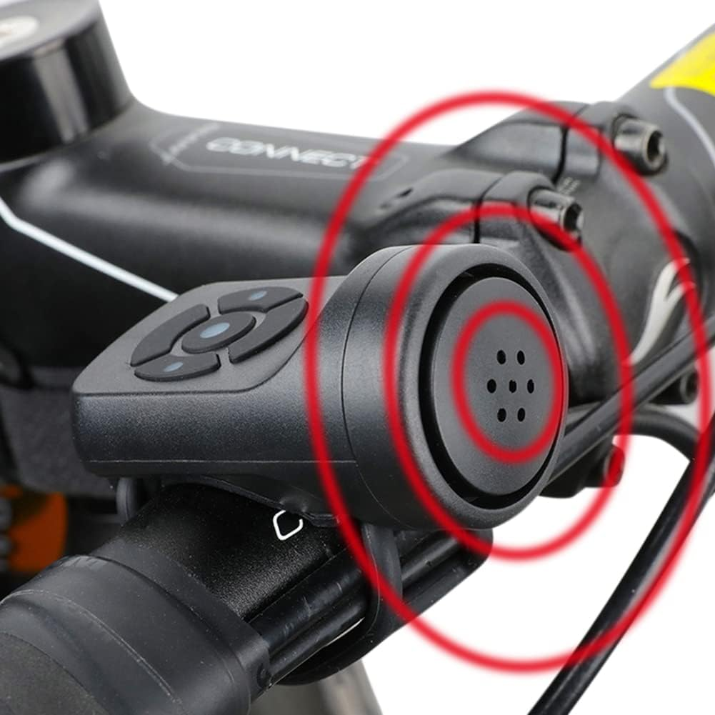 SonicRide™ – Claxon electric reinacabil pentru bicicleta, 120 dB