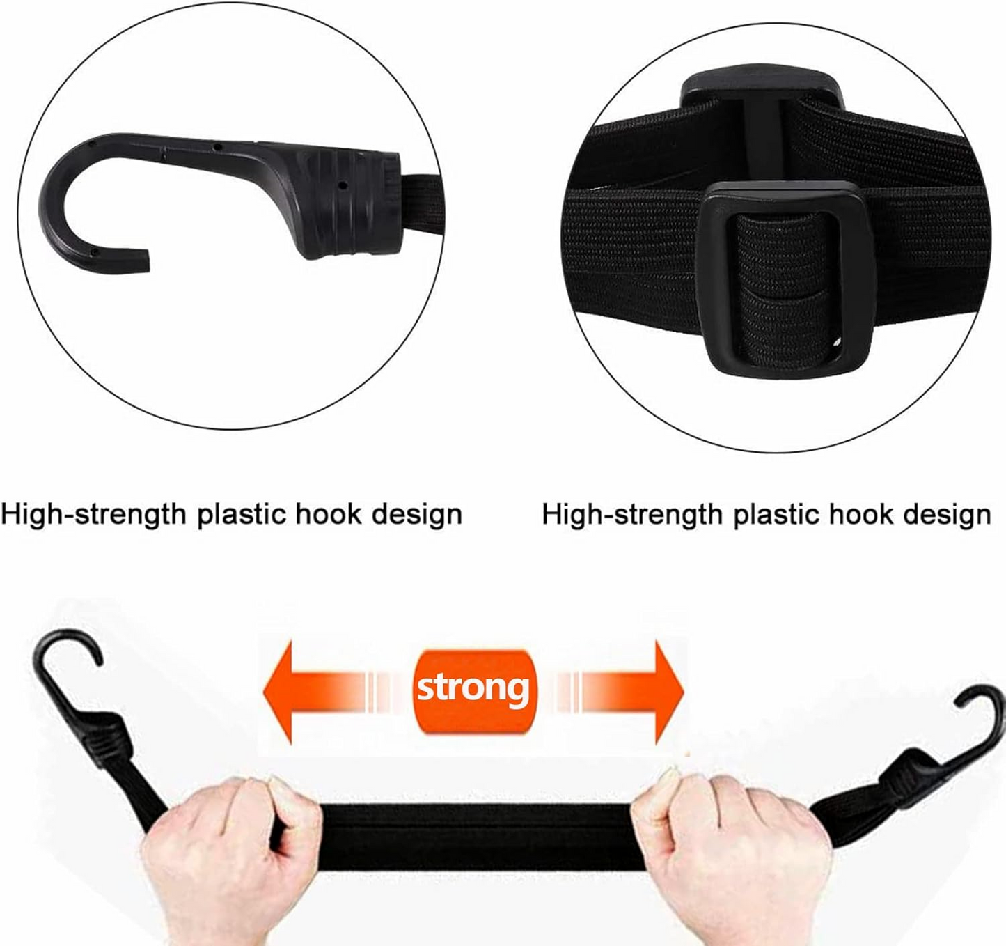 🔥OFERTA 1+1🔥HookCycle™ - Curele de Fixare Reglabile cu Carlige pentru Motocicleta si Bicicleta