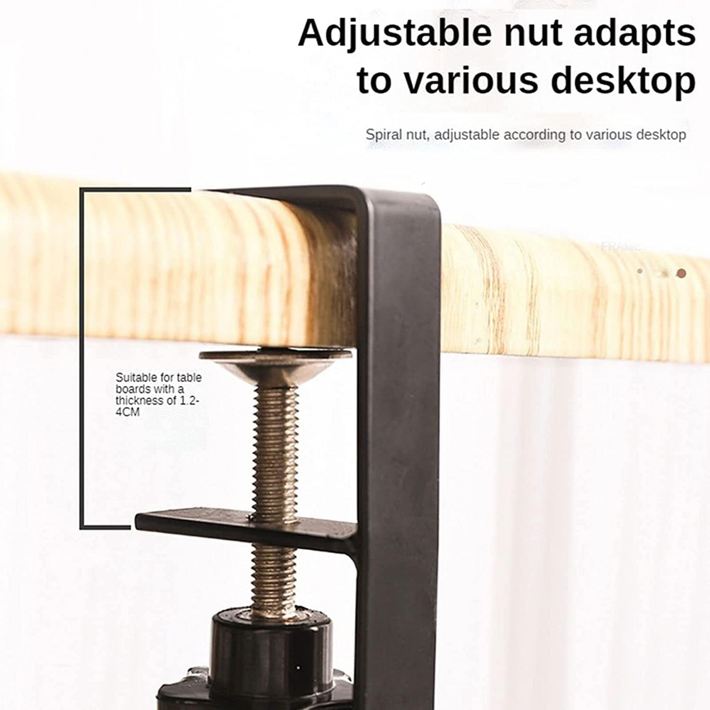 🔥OFERTA 1+1🔥Raft de depozitare de sub birou fara perforare
