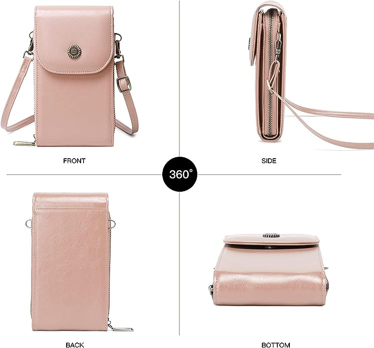 ModaLux™ Gentuta Crossbody de Dama lucrata manual