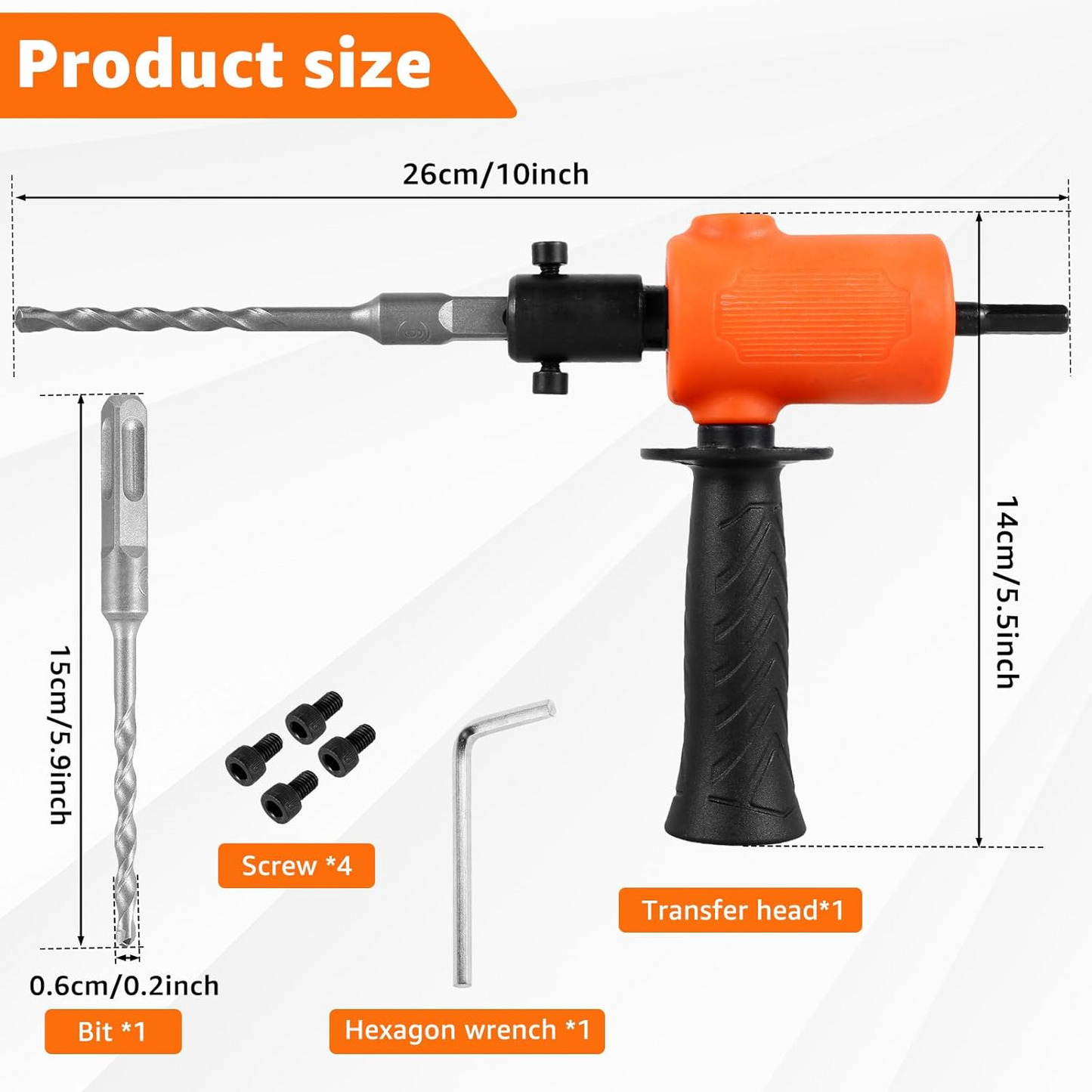 HammerFlex™ - Kit Adaptare Bormașină Electrică la Ciocan