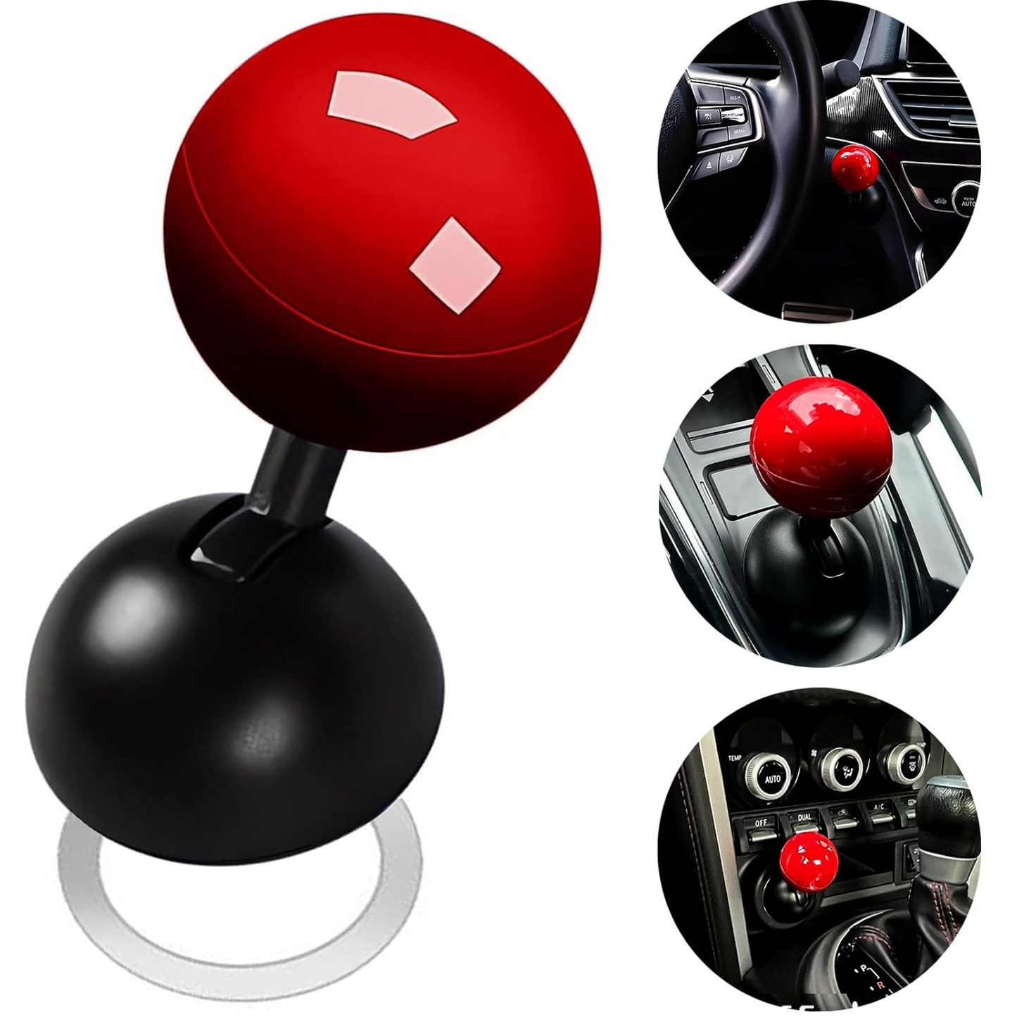 IgnisBall™ - Protectie si Stil pentru Butonul de Pornire Auto