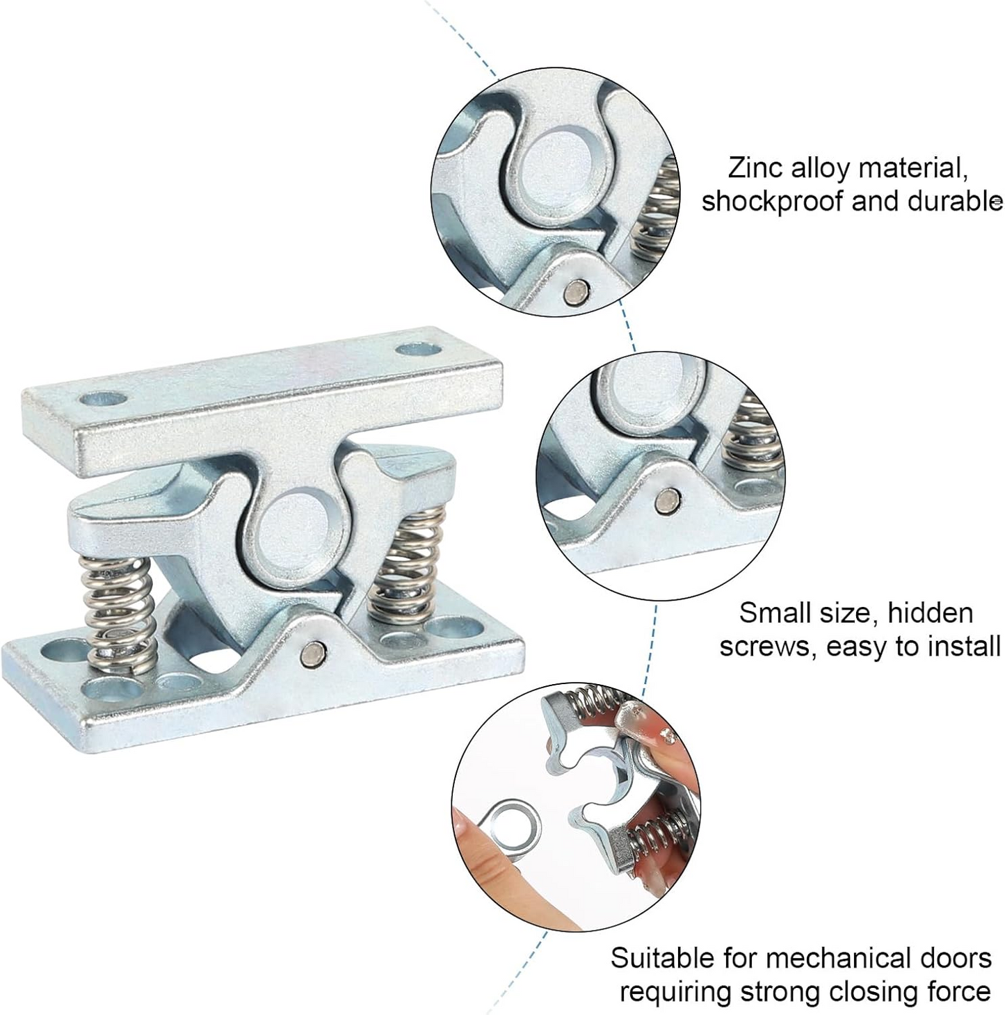 š„OFERTA 1+1š„SpringLock⢠- Sistem de Blocare cu Arc pentru Usi Grele