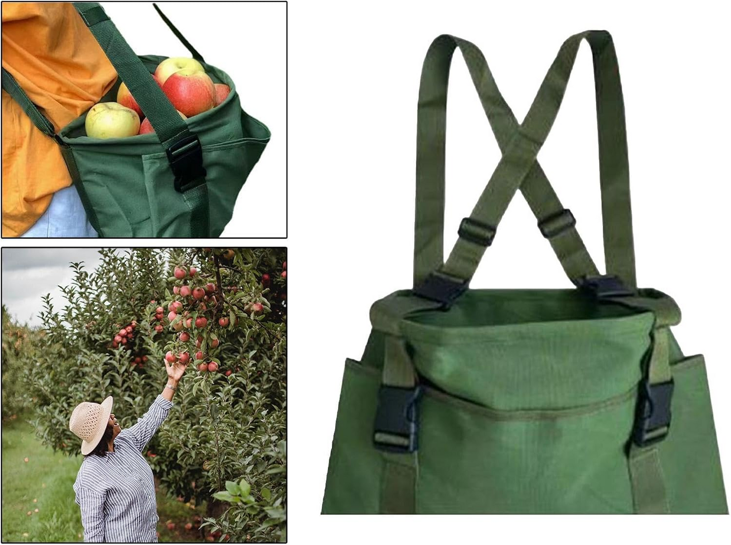 🔥OFERTA 1+1🔥PickMate™ – Geanta de Cules Fructe cu Capacitate Mare
