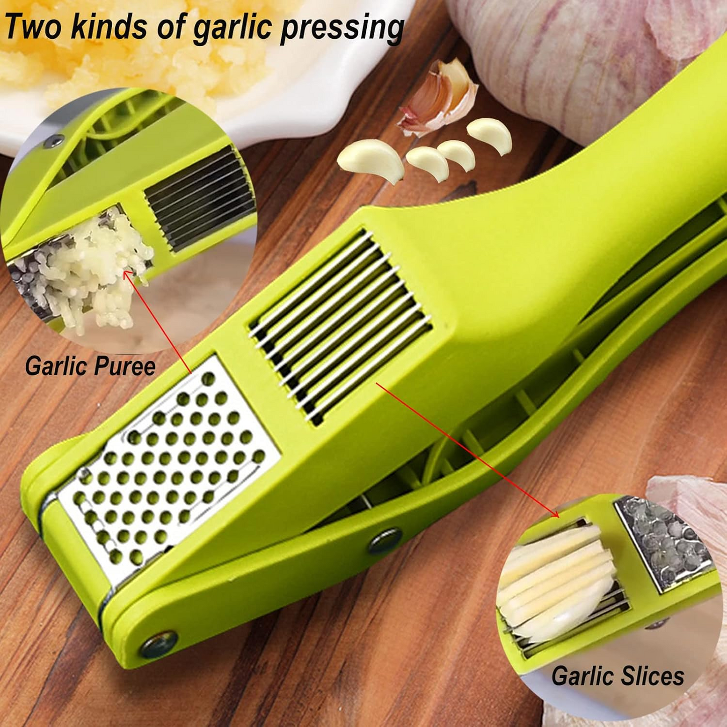 GarlicPress™ - Presa manuala pentru usturoi
