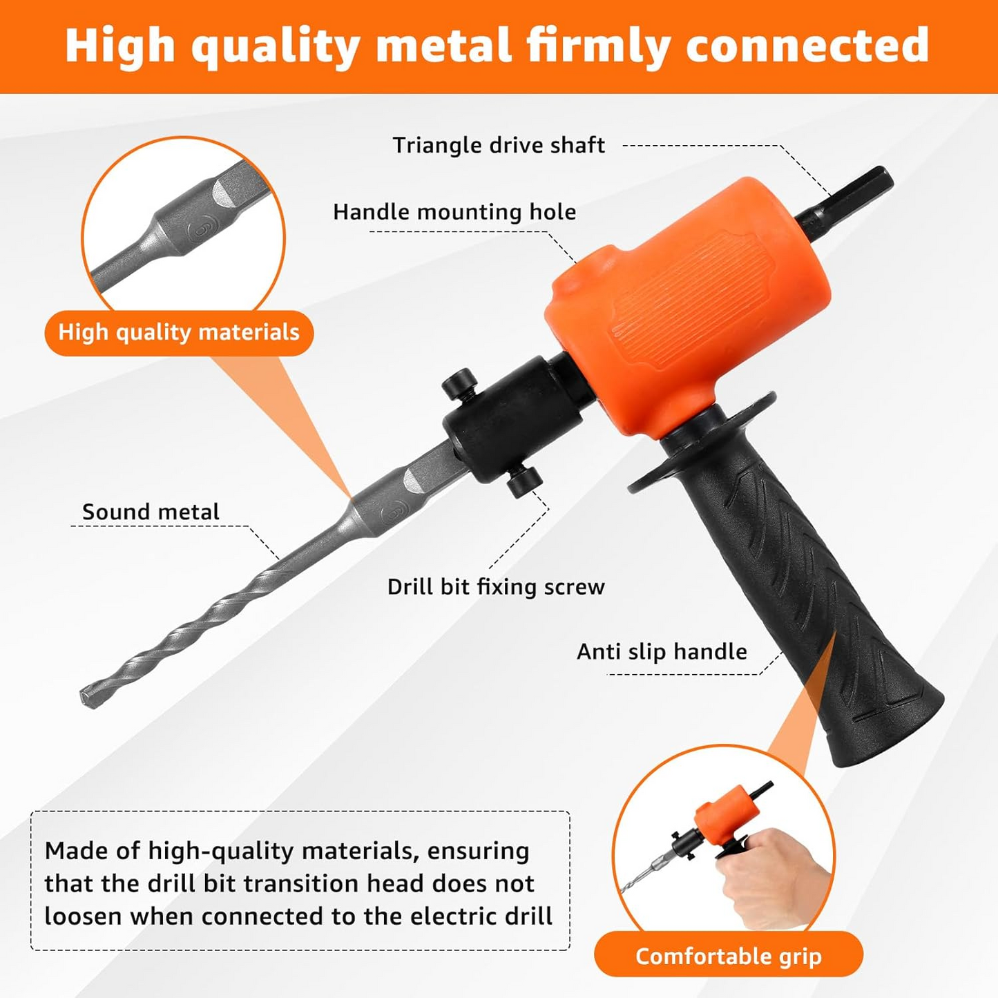 HammerFlex™ - Kit Adaptare Bormașină Electrică la Ciocan