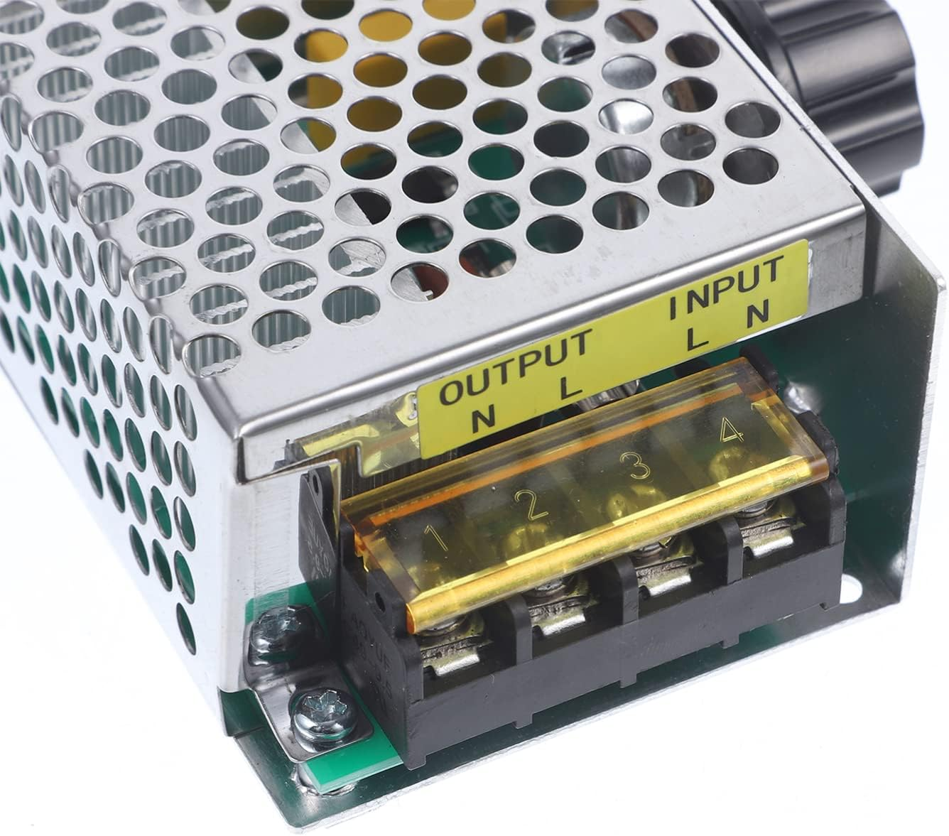 Regulator de Tensiune AC 4000 W – Dimmer 220 V cu Carcasă Metalica si Racire Fortata