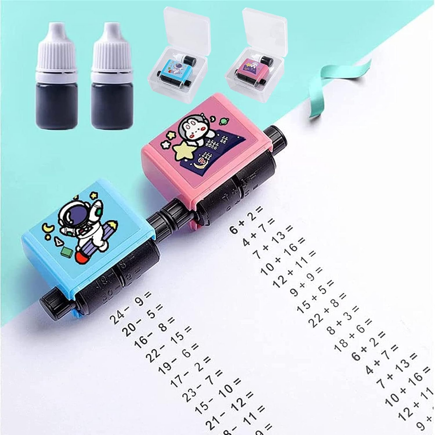 🔥Oferta 1+1🔥Calculator cu Stampila si Inmultire