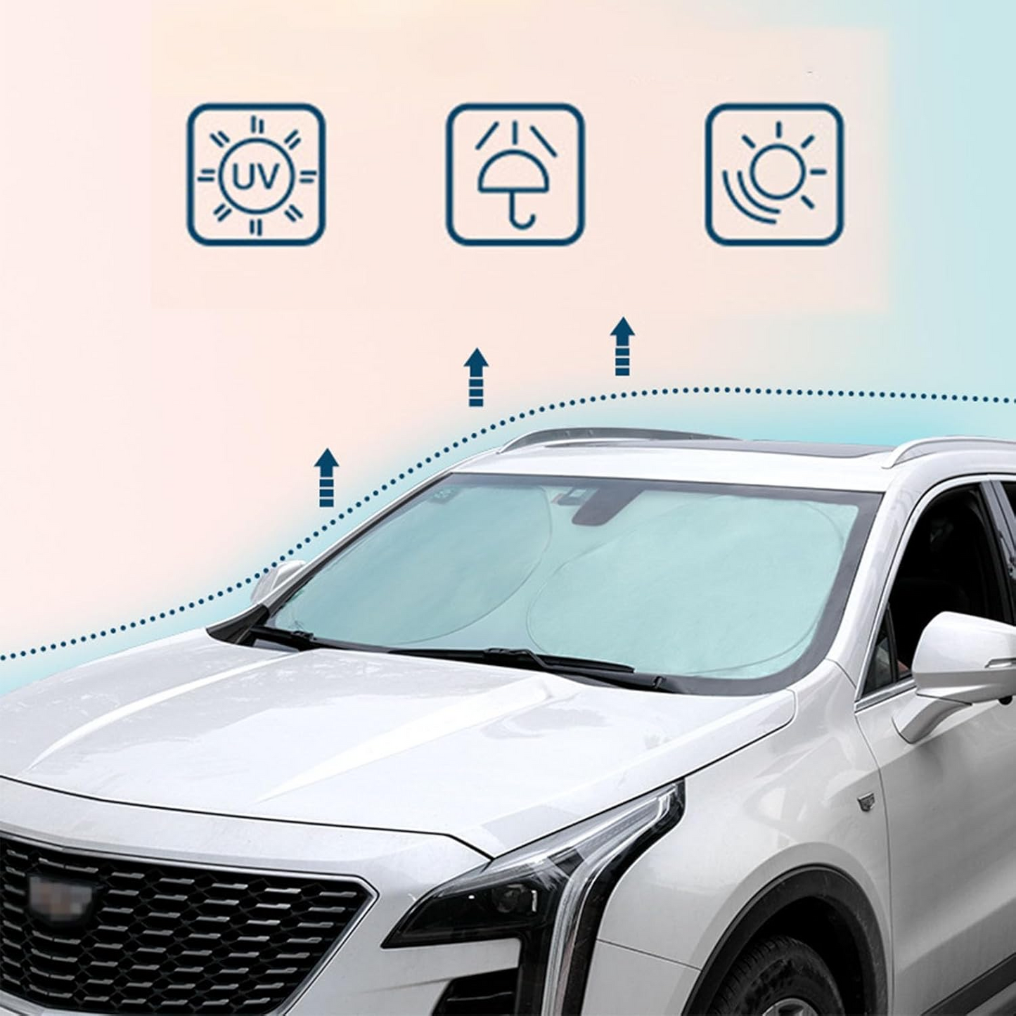 🔥OFERTA 1+1🔥SunVisor™ - Parasolar Auto pentru Parbriz
