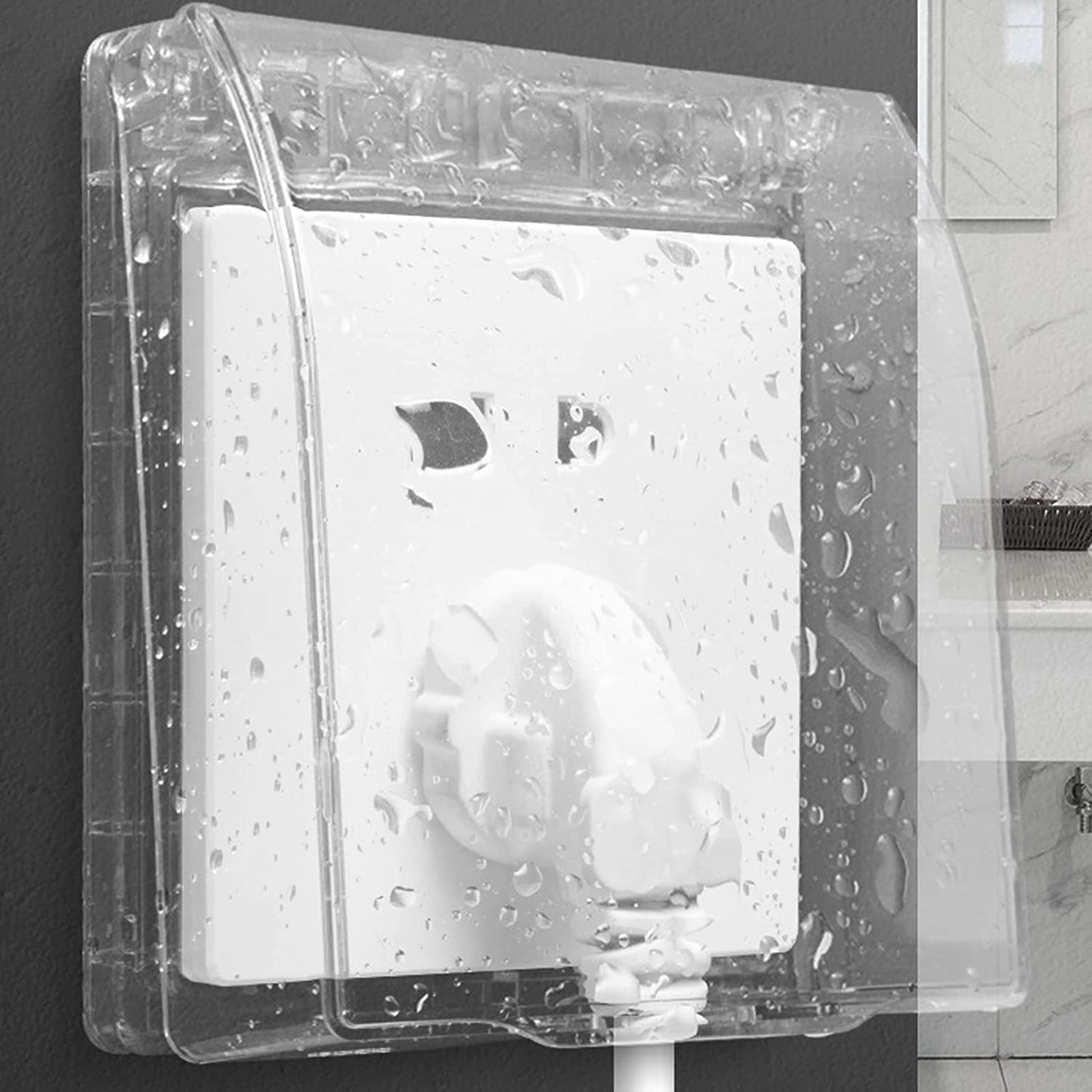 Cutie Transparenta Impermeabila pentru Prize (5 Bucati)