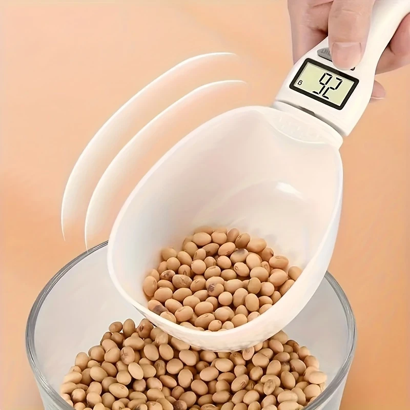 🔥OFERTA 1+1🔥SmartScoop™ – Lingura Cantar Digital pentru Hrana Uscata si Ingrediente