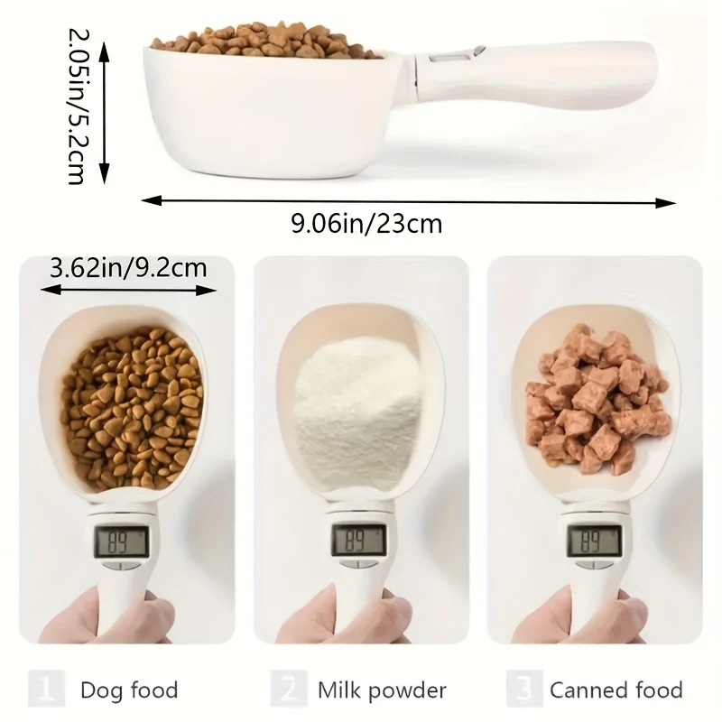 🔥OFERTA 1+1🔥SmartScoop™ – Lingura Cantar Digital pentru Hrana Uscata si Ingrediente