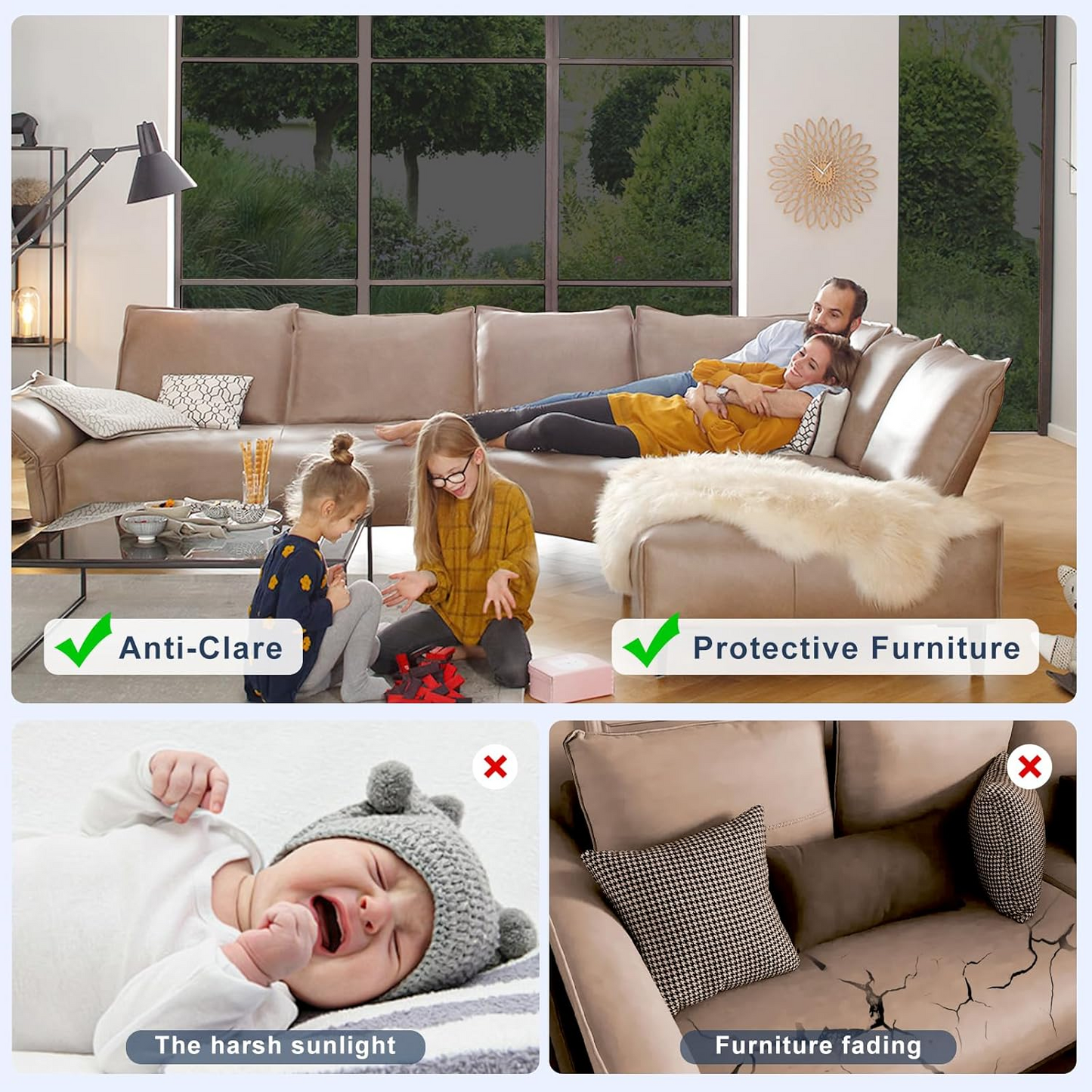 š„Oferta 1+1š„Fumurex⢠Folie Fumurie pentru Geamuri