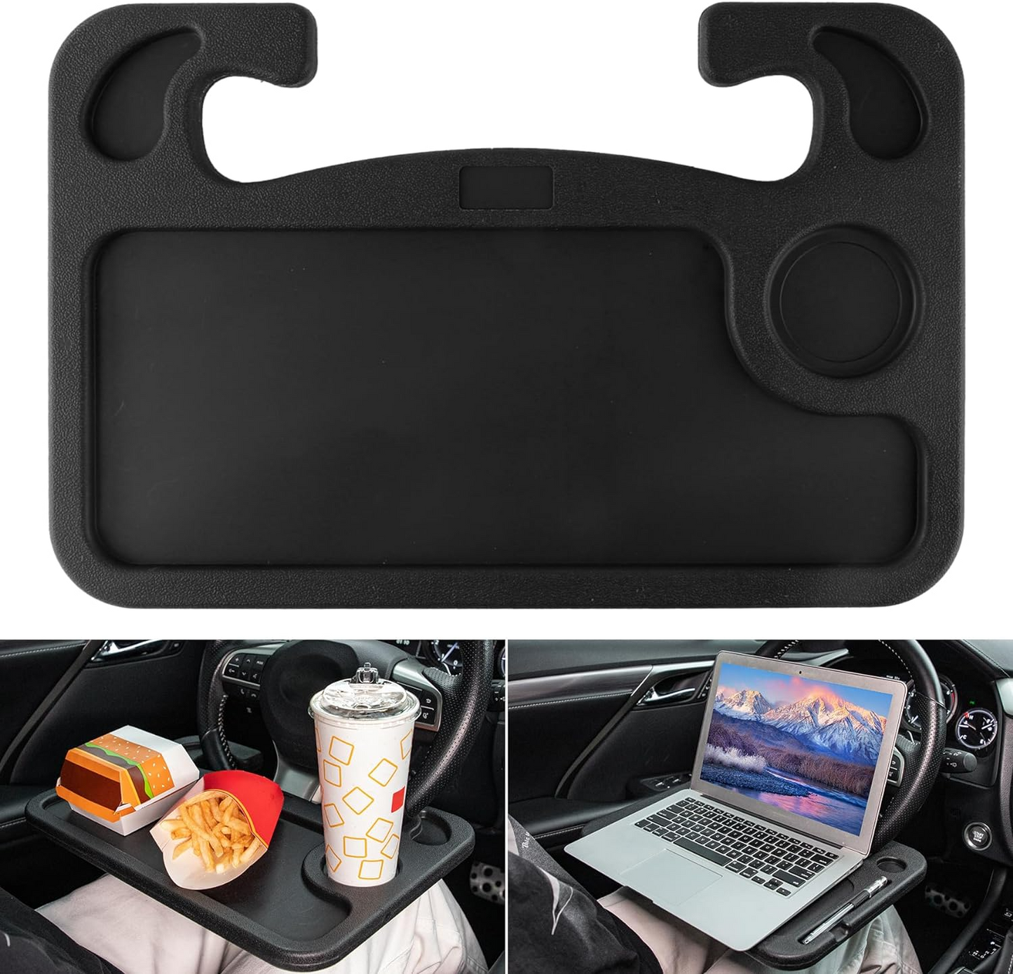 🔥Oferta 1+1🔥Tava de Volan pentru Masina cu diferite Utilitati