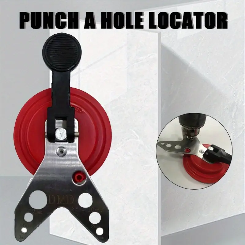 HolePro™ – Pozitionator cu Ventuza pentru Gaurirea Placilor ceramice & Sticlei