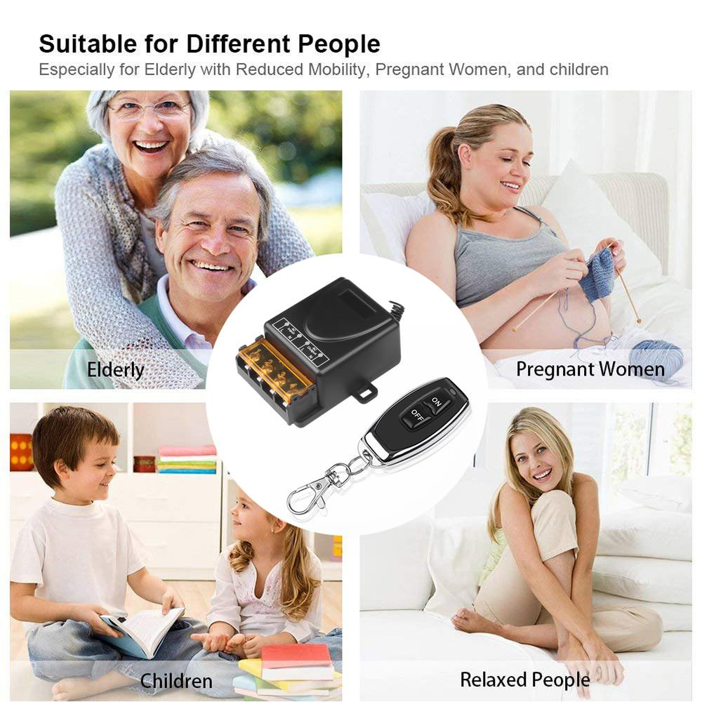 SecureSwitch™ - Comutator RF cu Telecomanda, Control La Distanta