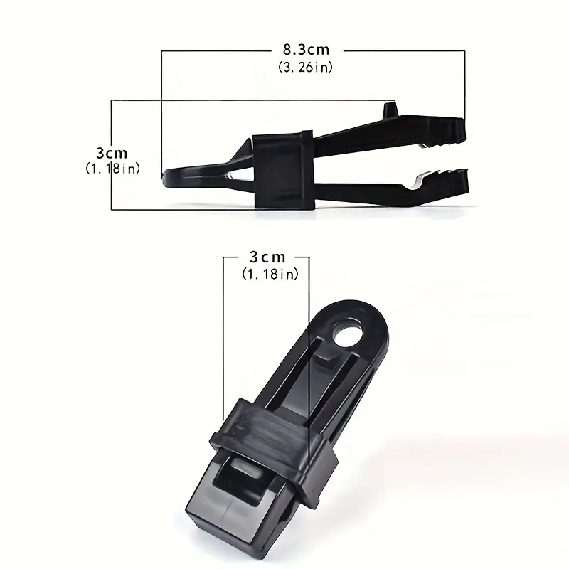 CampGrip™ – Cleme Fixare pentru Camping & Gradina (Set de 10 buc.)