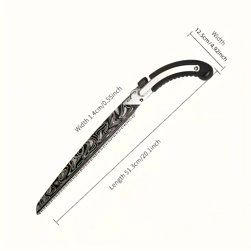 🔥OFERTA 1+1🔥BladeMark™ – Fierastrau Profesional din Otel Damaschin pentru Lemn si Gradinarit