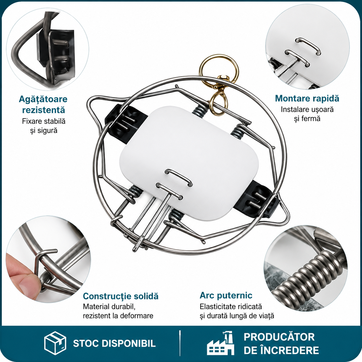 Trapix™ – Capcana Metalica Profesionala pentru Protectia Gospodariei