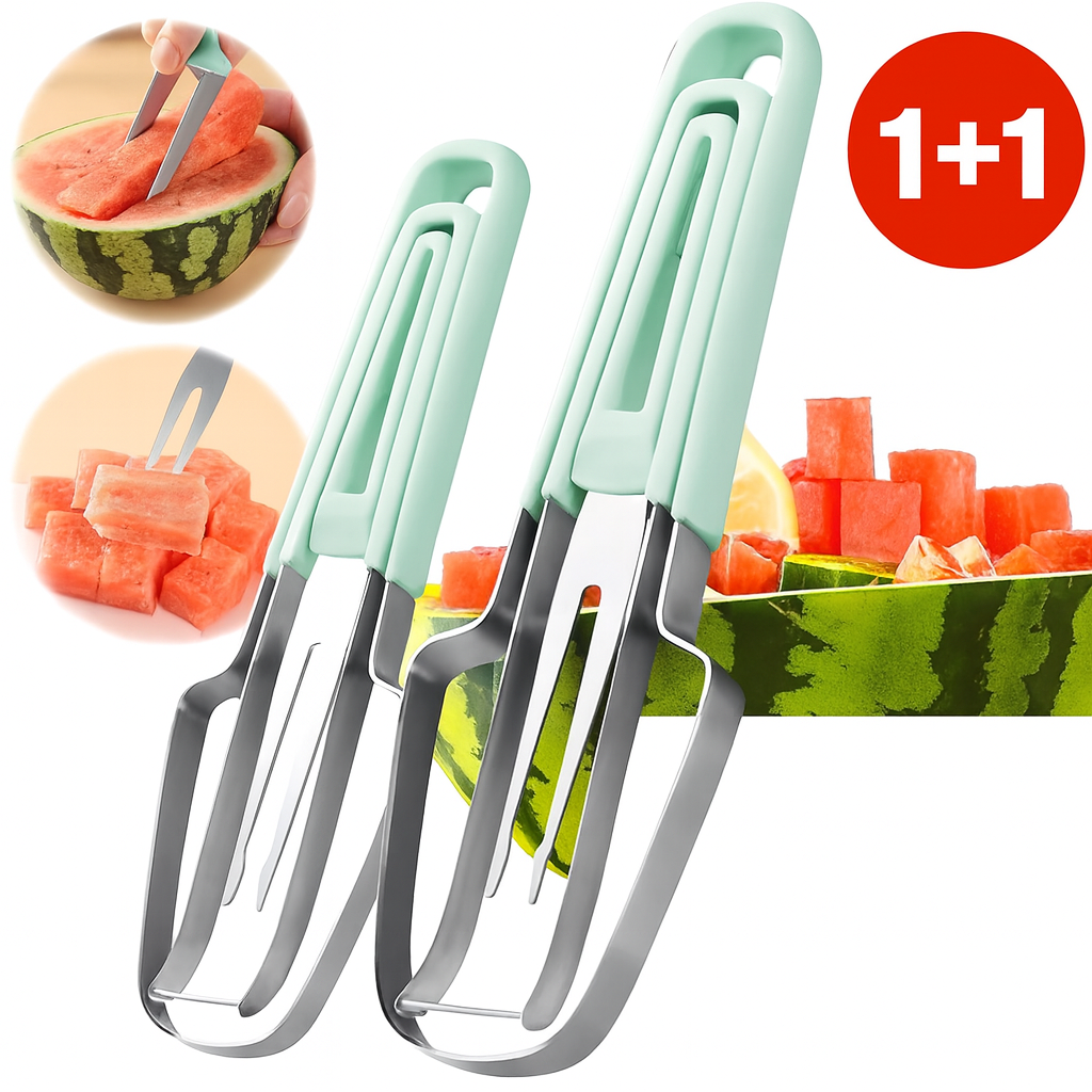 🔥OFERTA 1+1🔥SmartSlice™ – Ustensila 3-in-1 pentru Pepene Verde