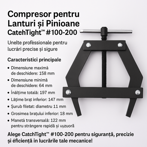 CatchTight™ Compresor pentru Lanturi si Pinioane #100-200