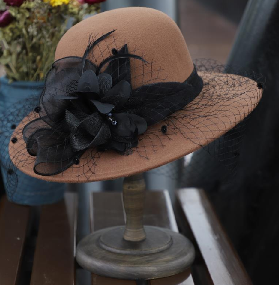 🔥OFERTA 1+1🔥Palarie de Dama Vintage