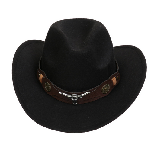 WildEdge™ - Palarie Cowboy Clasica cu Branita
