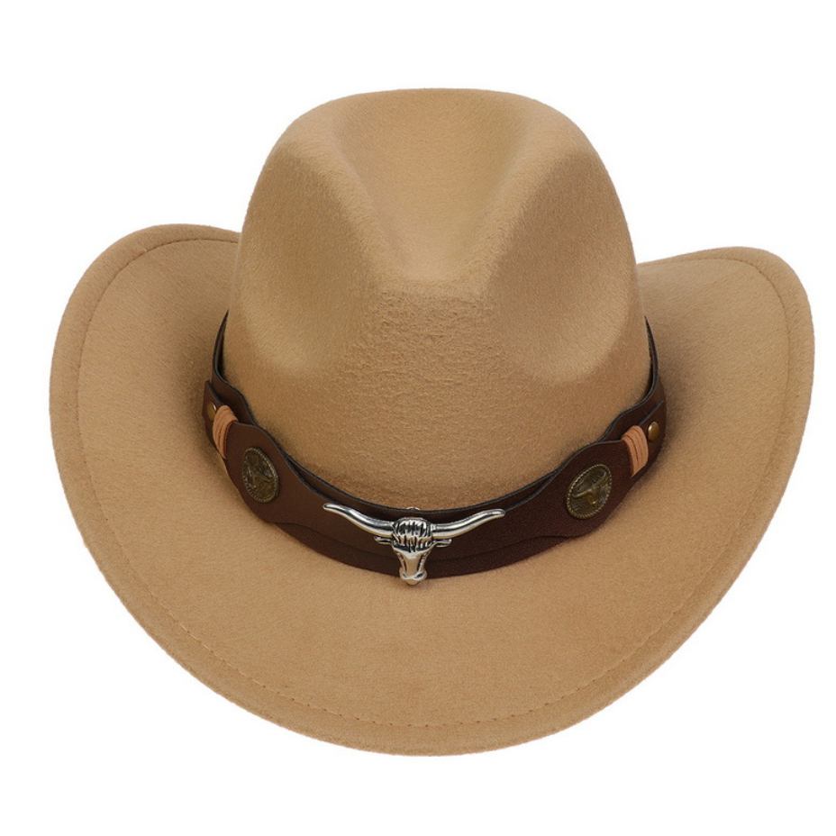 WildEdge™ - Palarie Cowboy Clasica cu Branita