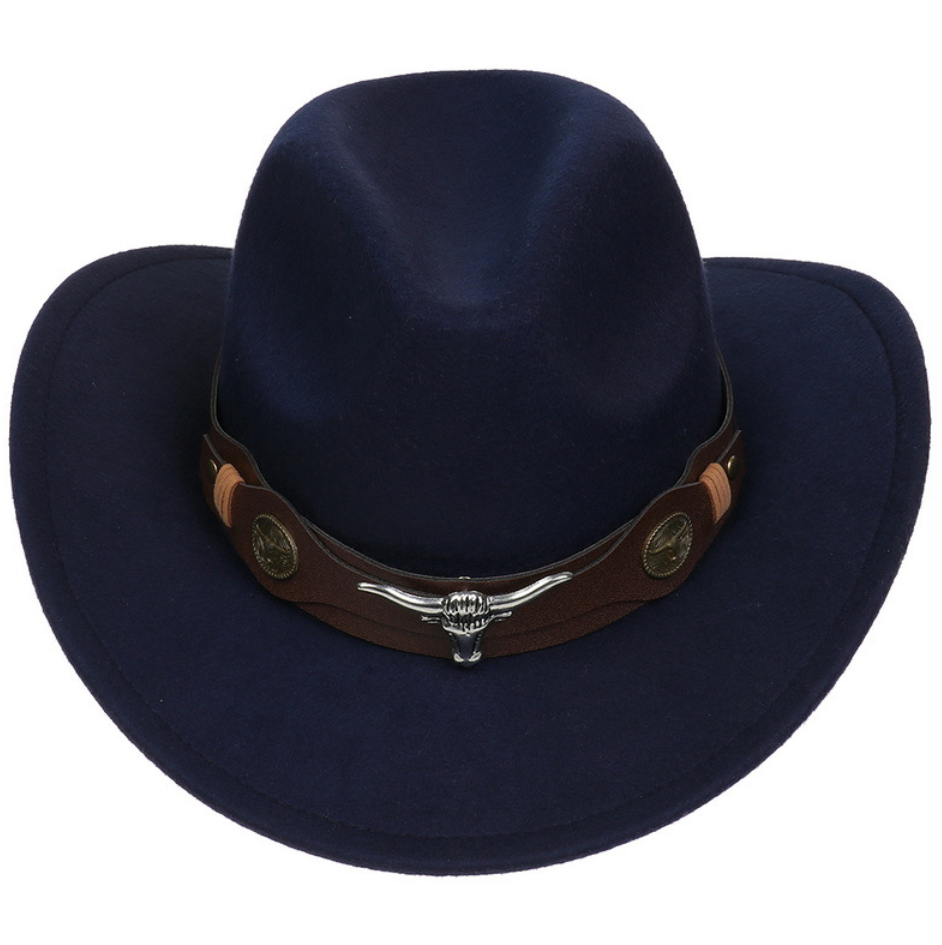WildEdge™ - Palarie Cowboy Clasica cu Branita